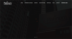 Desktop Screenshot of platinumstorage.com